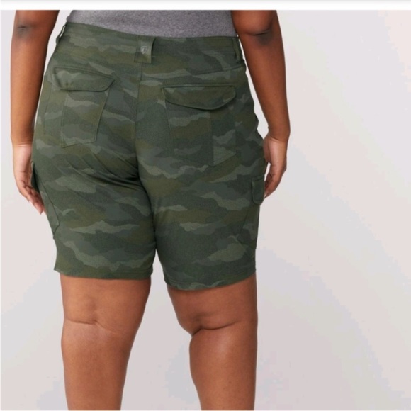 Kuhl Free Flex Cargo Shorts Women’s 10” Rainstorm Blue Size 18W - Picture 16 of 16